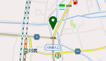 東京ベルフィ美容室川尻店の地図画像