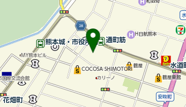 パーマハウスプラージュの地図画像