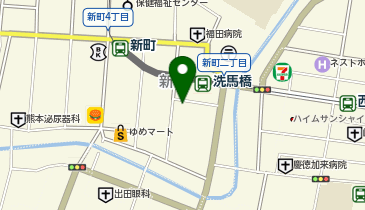 ビューティサロン華の地図画像