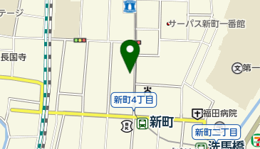 美容室privatesalonGREENの地図画像