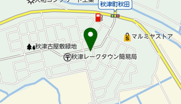 ヘアーガーデンの地図画像