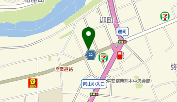 ヘアースペースクリア(CREA)の地図画像