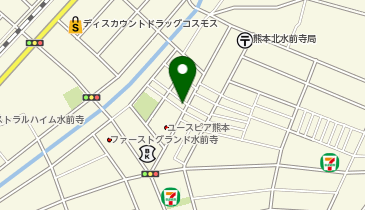 ベストヘアー理美容室本店の地図画像