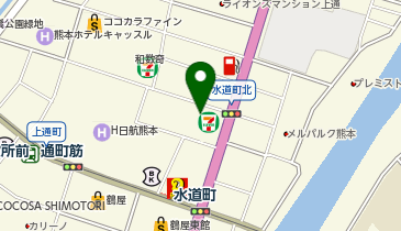 株式会社鑑定ソリュート熊本の地図画像