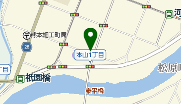 株式会社アパートナー 熊本支店分室の地図画像