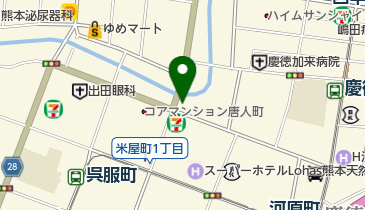 有限会社福屋本店ファッションステージの地図画像