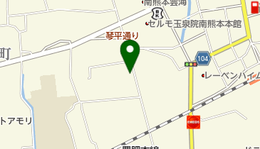 有限会社とみた商店の地図画像