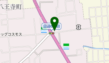 麻雀クラブパーマン(八萬)の地図画像