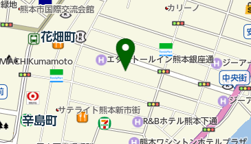 リーチ麻雀カボ熊本店の地図画像