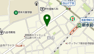 あらいメガネ白山通り店の地図画像
