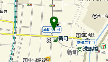 新町薬局の地図画像