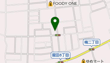 くすの樹の地図画像