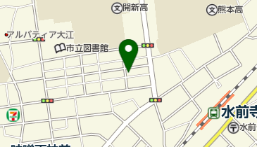 エース理容の地図画像