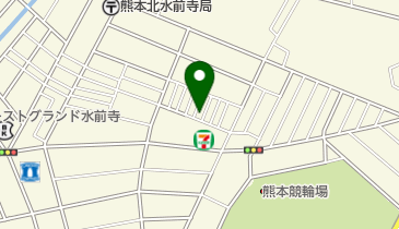 江崎理容館の地図画像