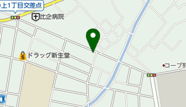 髪工房ジャックの地図画像