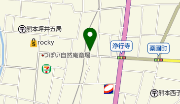 高山理容の地図画像