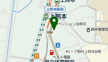 コスモ理容の地図画像