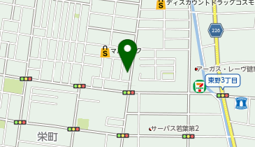 サロン富士の地図画像