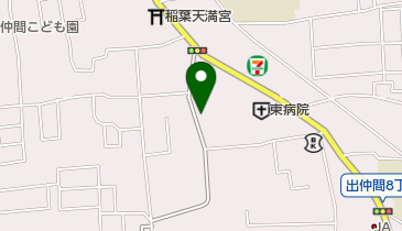 つくしんぼ理容の地図画像