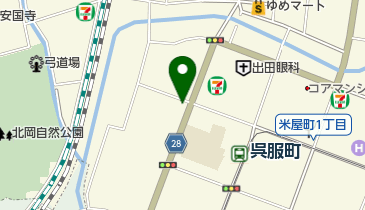 中尾理容の地図画像