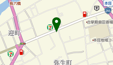 ながた理容室の地図画像