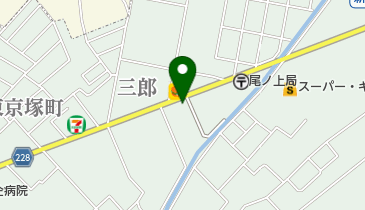 ニューヤング理容の地図画像