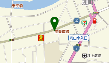 はすお理容館の地図画像