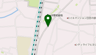 林田理容館の地図画像