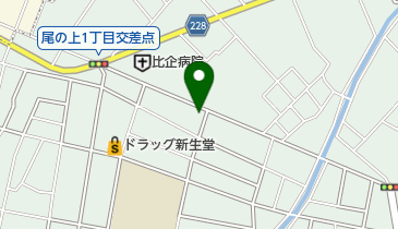 原宿の地図画像