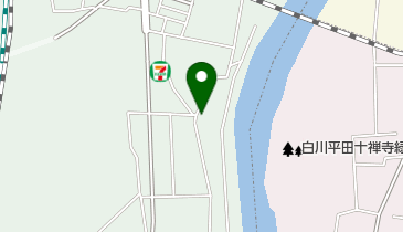 福岡理容店の地図画像