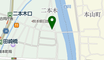 藤本理容館の地図画像