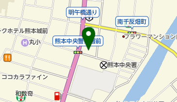 株式会社農協観光熊本支店の地図画像