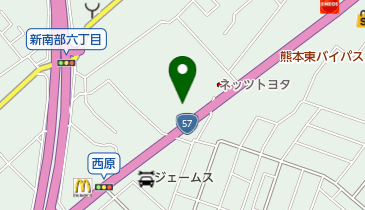 うなぎとくなが託麻店の地図画像
