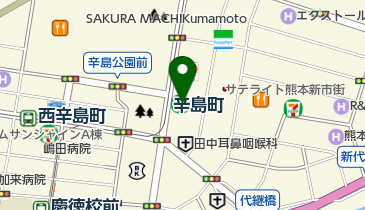 オリンピックレストランの地図画像