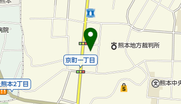 熊本地方検察庁の地図画像