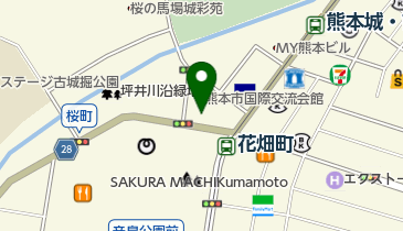 自動車事故対策機構熊本支所の地図画像