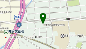 熊本県市町村総合事務組合の地図画像