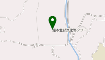 熊本北部浄化センターの地図画像