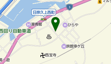 焼肉孔雀の地図画像
