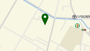 八代市 松高コミュニティセンターの地図画像