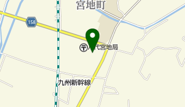 八代市 宮地コミュニティセンターの地図画像