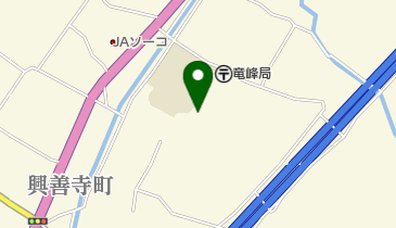 八代市 龍峯コミュニティセンターの地図画像