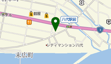 八代療術院の地図画像