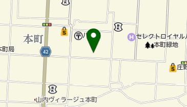 マルクラ紳士服店の地図画像