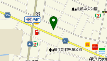 シルキー美容室の地図画像