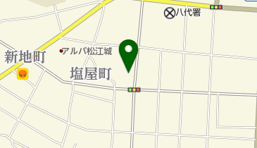 ハミリ美容室の地図画像