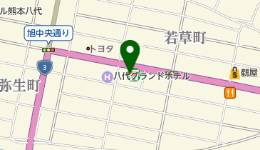 八代球磨川ライオンズクラブの地図画像