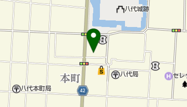 八代市立 武道館の地図画像