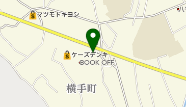 よしこフラワーの地図画像