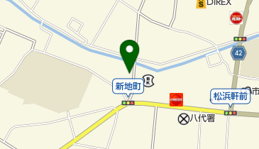 橋口鮮魚の地図画像